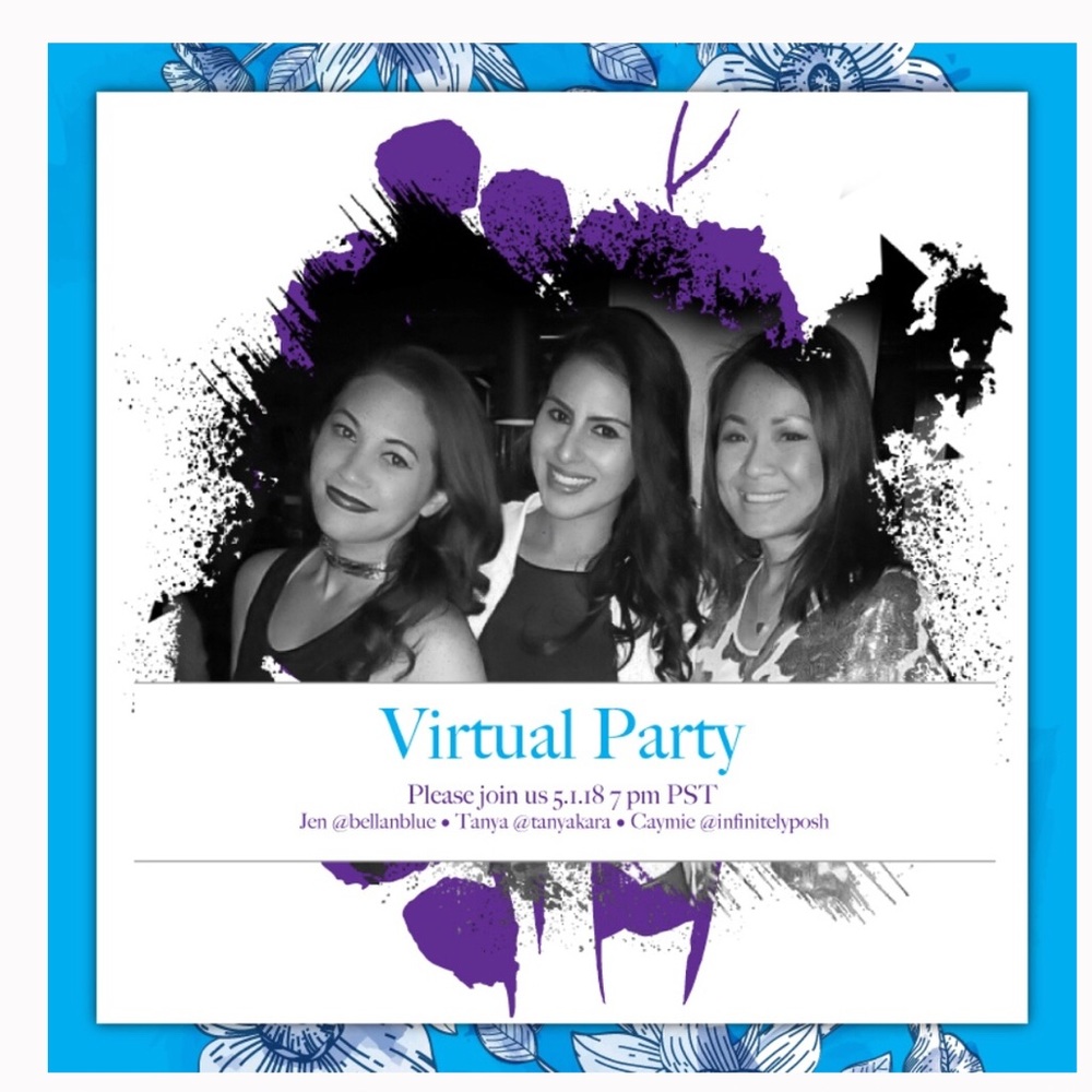 Virtual Posh Party May 1 @ 7pm